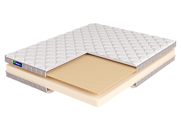 Матрас FOAM 14 Latex LUX 200x200 19138 умеренно-мягкой жесткости высотой 17 см 500_191_1745999